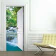 Waterfall Door Stickers