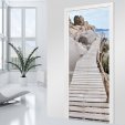 Wooden Bridge Door Stickers