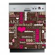 Words - Dishwasher Cover Panels