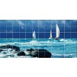Yacht - Tiles Wall Stickers