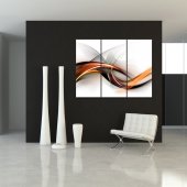 Abstract - Triptych Forex Print