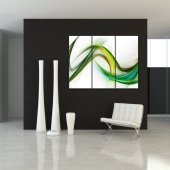 Abstract - Triptych Forex Print