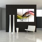 Abstract - Triptych Forex Print