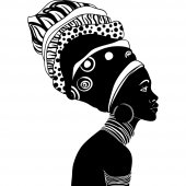 African Wall Stickers