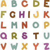 Alphabet Set Wall Stickers