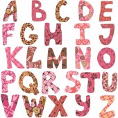 Alphabet Set Wall Stickers