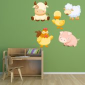 Animals Set Wall Stickers