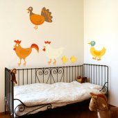 Animals Set Wall Stickers