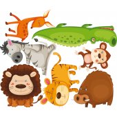 Animals Set Wall Stickers