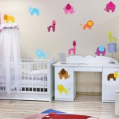 Animals Set Wall Stickers