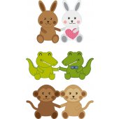 Animals Set Wall Stickers