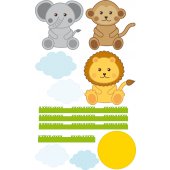 Animals Set Wall Stickers