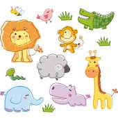 Animals Set Wall Stickers