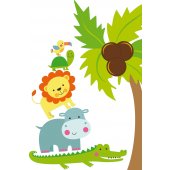 Animals Set Wall Stickers