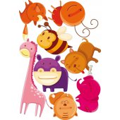 Animals Set Wall Stickers