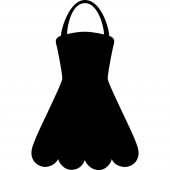 Apron Kitchen - Chalkboard / Blackboard Wall Stickers