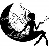 Au clair de la lune Wall Stickers