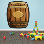 Barrel Wall Stickers