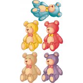 Bears Set Wall Stickers