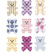 Bears Set Wall Stickers