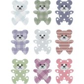 Bears Set Wall Stickers