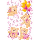 Bears Set Wall Stickers