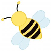 Bee Wall Stickers