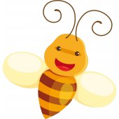 Bee Wall Stickers