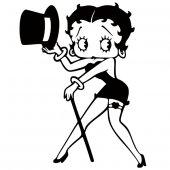 Betty Boop Wall Stickers