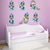 Bird Set Wall Stickers