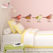 Bird Set Wall Stickers