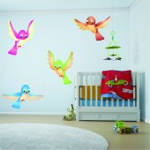 Bird Set Wall Stickers