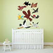 Bird Set Wall Stickers