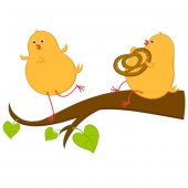 Birds Branch Wall Stickers