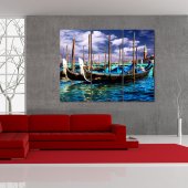 Boat - Triptych Forex Print