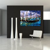 Boat - Triptych Forex Print