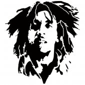 Bob Marley Wall Stickers