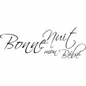 Bonne Nuit Bébé Wall Stickers