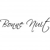 Bonne Nuit Wall Stickers