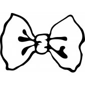 Bow Tie - Decal Sticker for Ipad 2