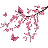 Branch Butterflies Wall Stickers