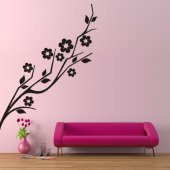 Branch Cherry Wall Stickers