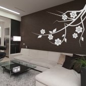 Branch Cherry Wall Stickers