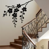 Branch Cherry Wall Stickers