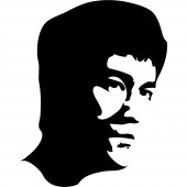 Bruce Lee Wall Stickers