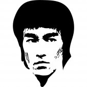 Bruce Lee Wall Stickers