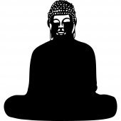 Buddha - Chalkboard / Blackboard Wall Stickers