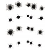 Bullet Holes Wall Stickers