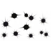 Bullet Holes Wall Stickers