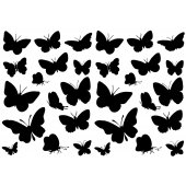 Butterflies Set Wall Stickers